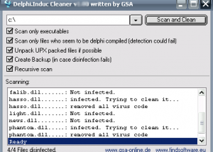 software - GSA Delphi Induc Cleaner 1.00 screenshot