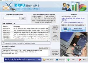 software - GSM Bulk SMS Software 4.5.2.4 screenshot