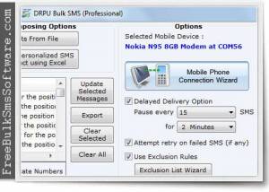 GSM Mobile Bulk SMS Free screenshot