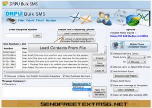 software - GSM Mobile Mass Messaging 8.2.1.0 screenshot