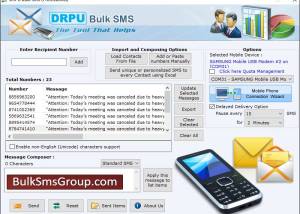 software - GSM Mobile Messaging 4.3.2.9 screenshot