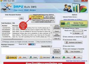 software - GSM Mobile Phone Text Messaging 9.0.1.2 screenshot