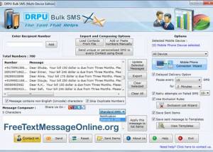 software - GSM Mobile Text Messaging 9.0.1.2 screenshot