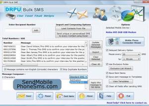 software - GSM SMS Software 9.2.1.0 screenshot
