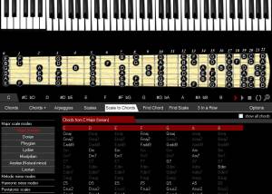 software - Guitar Chords and Scales 1.1 screenshot