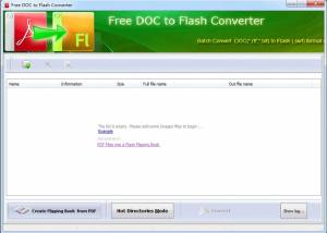 software - Gunsoft Free Doc to Flash Converter 1.0 screenshot