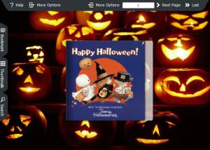 Halloween Theme for Wise PDF to FlipBook screenshot