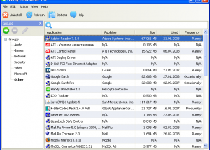 software - Handy Uninstaller 1.2 screenshot