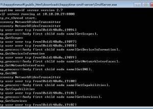 software - Happytime Onvif Server 10.0 screenshot