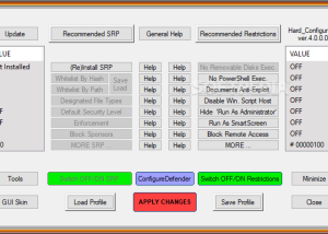 Full Hard_Configurator screenshot