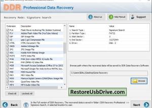 software - Hard Drive Data Recovery Software 5.1.2.7 screenshot