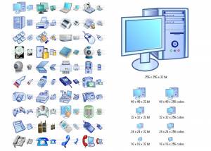 Hardware Icon Library screenshot