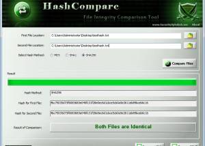 software - Hash Compare 3.0 screenshot