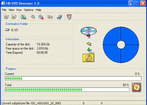 software - HD DVD Demuxer 2.0 screenshot