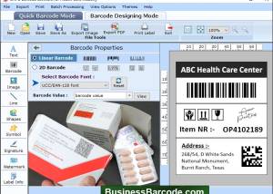 software - Healthcare Barcode 4.6.7.3 screenshot