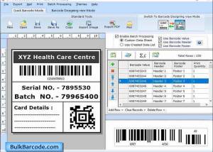 software - Healthcare Industry Barcode Maker 5.2.2 screenshot