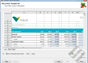 Hetman Excel Recovery screenshot