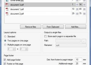 software - Hexonic PDF Split and Merge Pro 1.0.1 screenshot