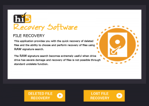 software - Hi5 Software File Recovery 1.0.0.2 screenshot