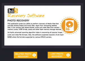 software - Hi5 Software Photo Recovery 1.0.0.2 screenshot