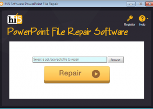 Hi5 Software PowerPoint File Repair screenshot