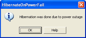 HibernateOnPowerFail screenshot