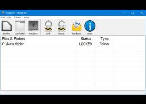 software - Hide Files 8.6 screenshot