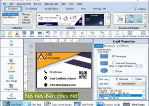 software - High-Quality Custom Business Card Maker 6.9.8.0 screenshot