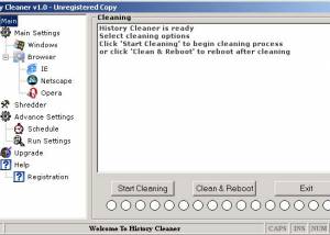software - History Cleaner 1.0 screenshot