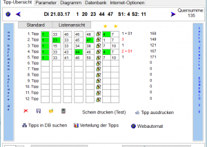 software - Hoffmanns Lotto-Experte EuroMillion 3.3 screenshot