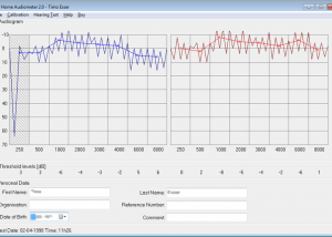 Home Audiometer Hearing Test screenshot