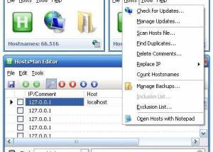 software - HostsMan 4.8.106 screenshot