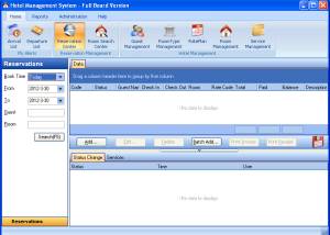 software - Hotel Management System Full Board 7.115 screenshot