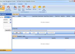 software - Hotel MS Full Board +Restaurant Version 7.110 screenshot