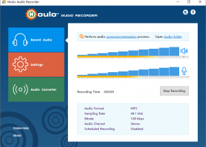 software - Houlo Audio Recorder 1.58 screenshot