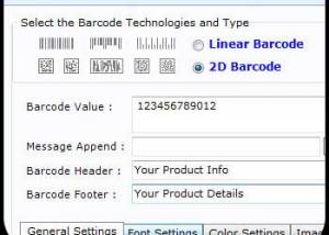 software - How to Barcode 7.3.0.1 screenshot