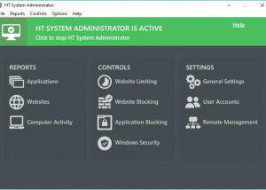 software - HT System Administrator 15.3.3 screenshot