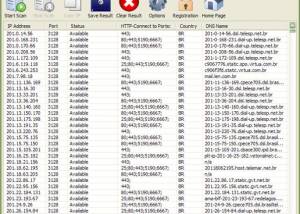 software - Http Proxy Scanner 1.6.0 screenshot