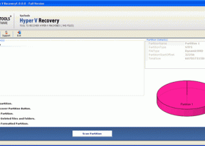 Hyper-V Recovery Software screenshot