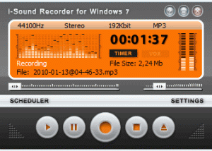 software - i-Sound Recorder 7.9.5.2 screenshot