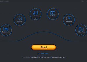 software - iBeesoft Data Recovery 2.6 screenshot