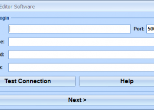 software - IBM DB2 Editor Software 7.0 screenshot