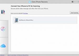 iCare iPhone Recovery screenshot