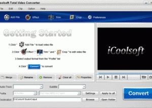 software - iCoolsoft ASF Converter 3.1.12 screenshot