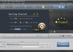 software - iCoolsoft DPG Converter 5.0.6 screenshot