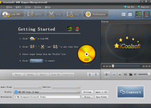 software - iCoolsoft DVD Ripper 5.0.6 screenshot