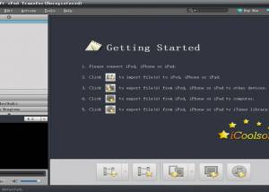 software - iCoolsoft iPad Transfer 3.1.18 screenshot