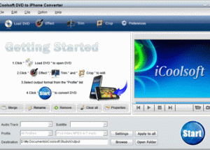 software - iCoolsoft iPhone Software Pack 3.1.16 screenshot