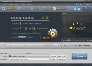 software - iCoolsoft M2TS Converter 5.0.6 screenshot