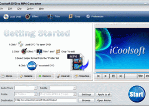 software - iCoolsoft MP4 Converter Suite 3.1.10 screenshot